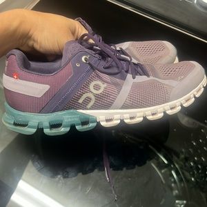 COPY - On Running Cloudflow Women’s 8.Used/no box purple/teal.